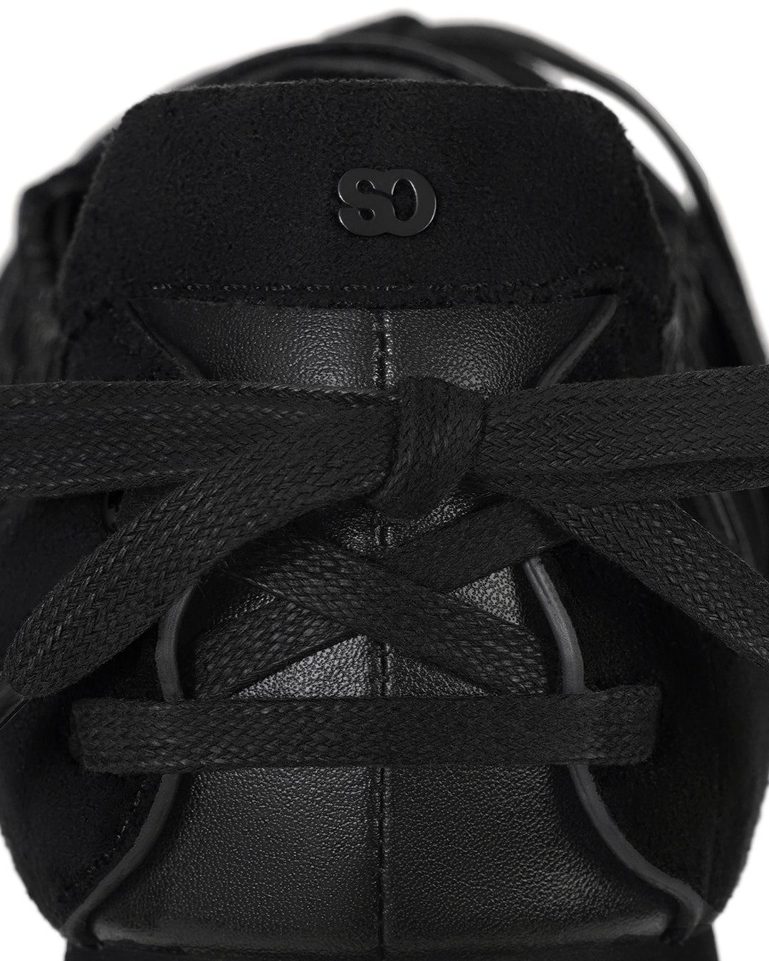 Double Tied Sneakers ・ ダブルタイドスニーカー (ブラック)