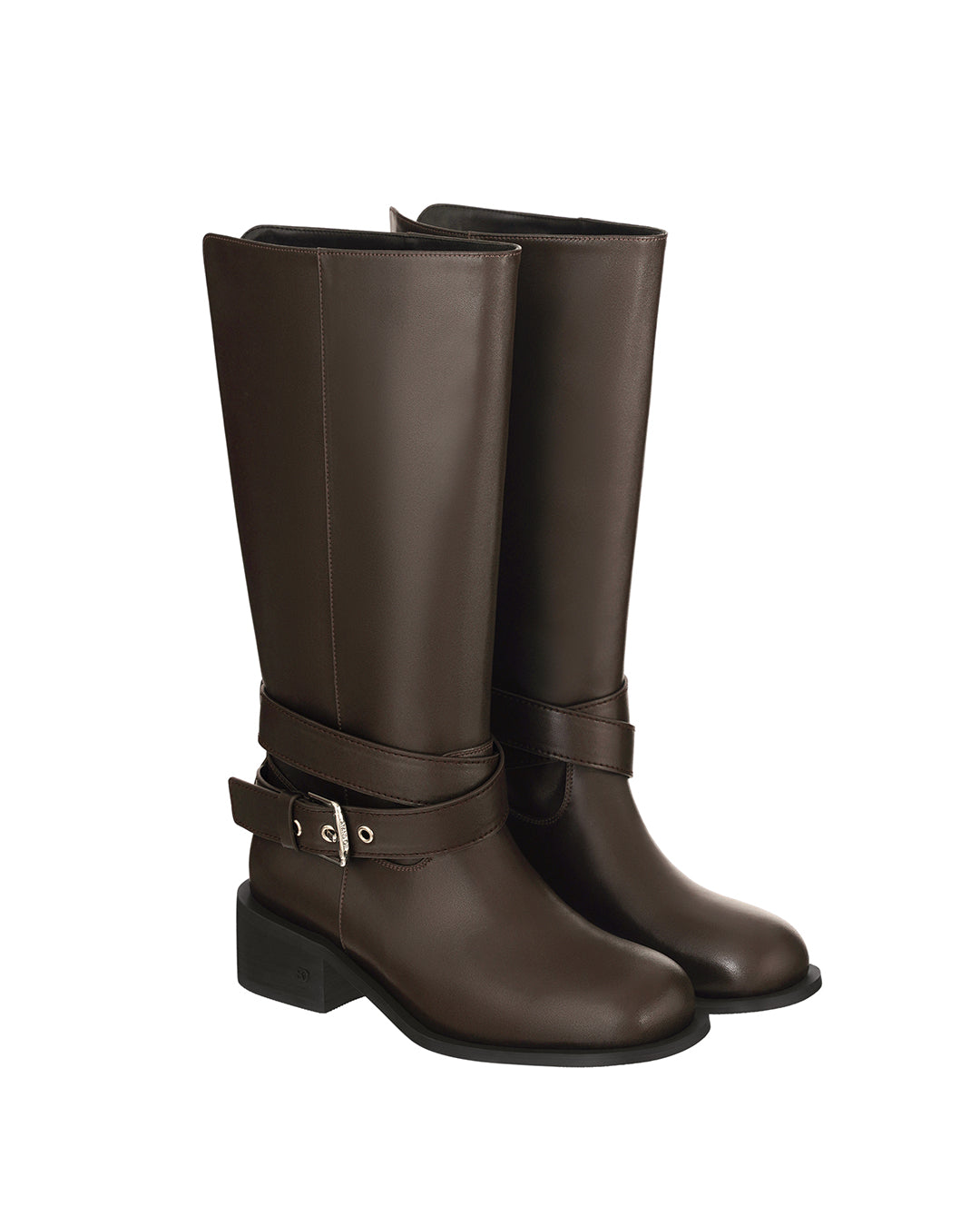 Belted Two Way Boots ・ ベルテッドツーウェーブーツ (マロン)