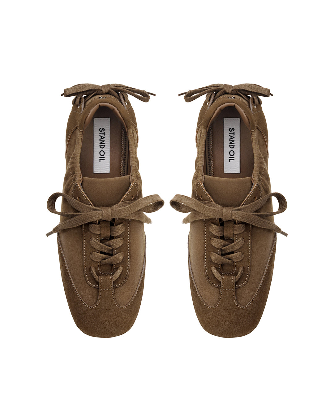 Double Tied Sneakers ・ ダブルタイドスニーカー (キャメル)