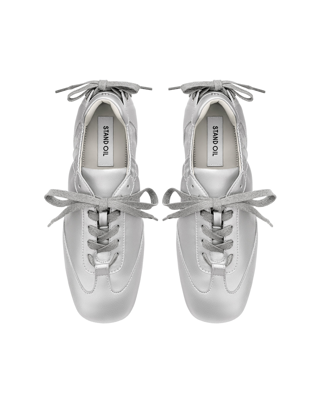 Double Tied Sneakers ・ ダブルタイドスニーカー (シルバー)