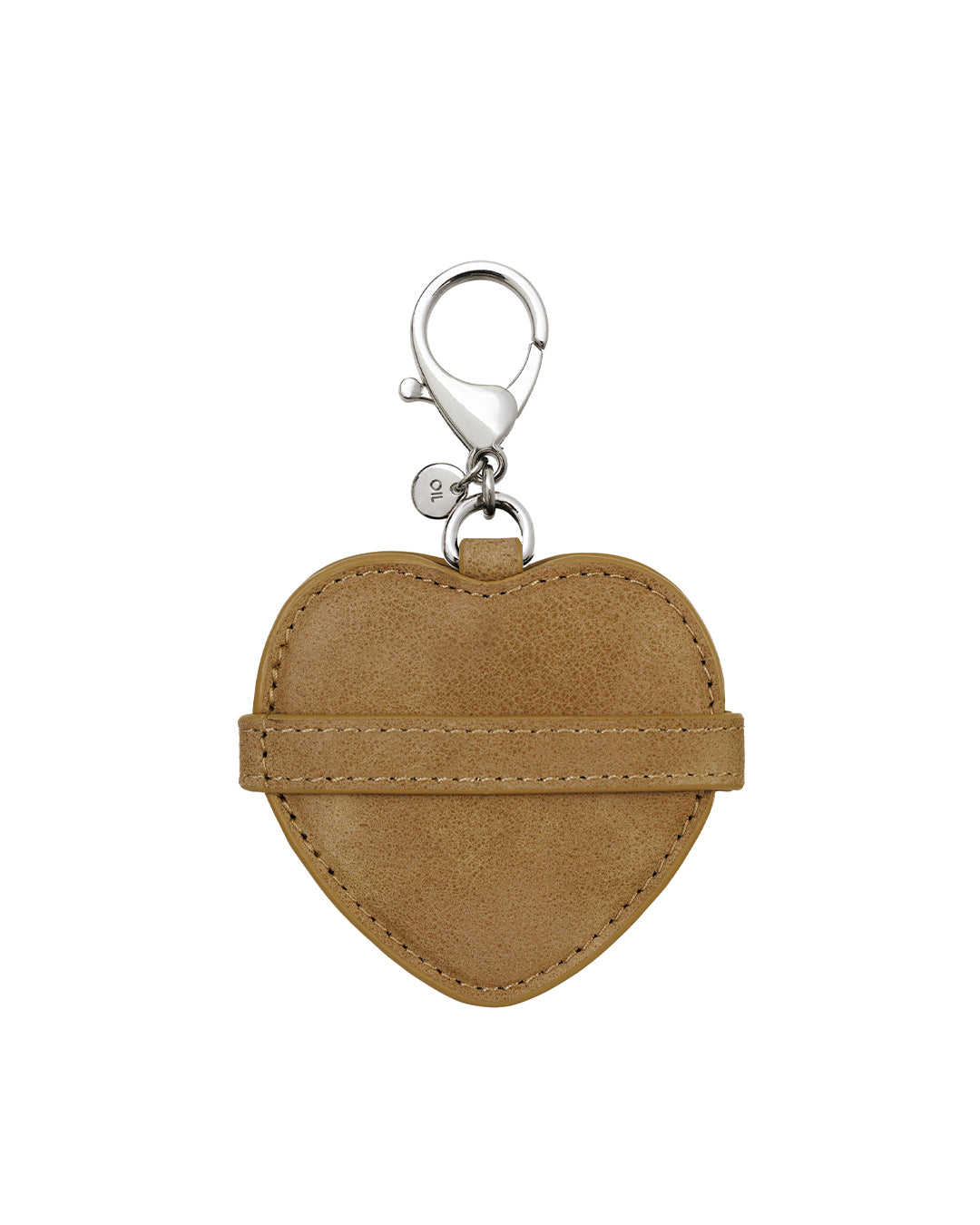 Belted Mirror Keyring · ベルテッドミラーキーリング (キャメル)