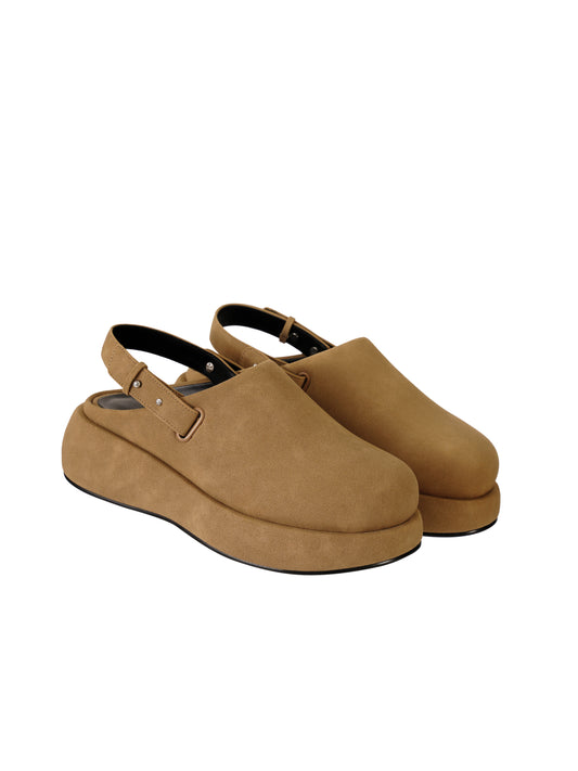 Hatched Mule · ヘッチド ミュール(キャメル)