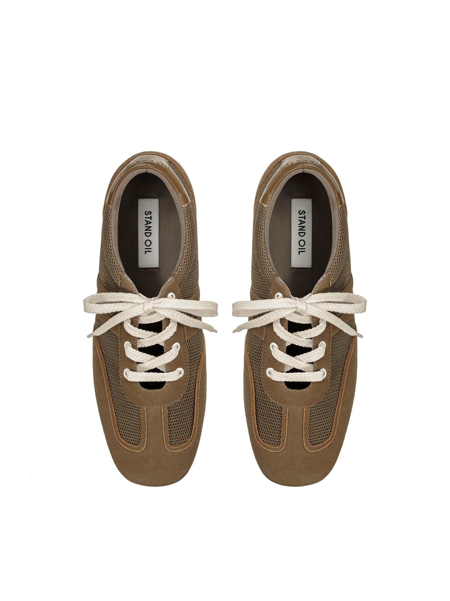 Morrow Square Sneakers · マロウ スクエア スニーカー (ブラウン)