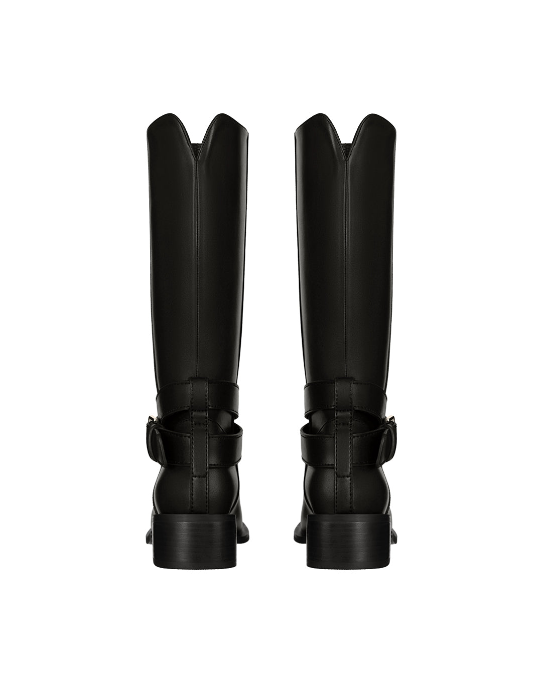 Belted Two Way Boots ・ ベルテッドツーウェーブーツ (ブラック)