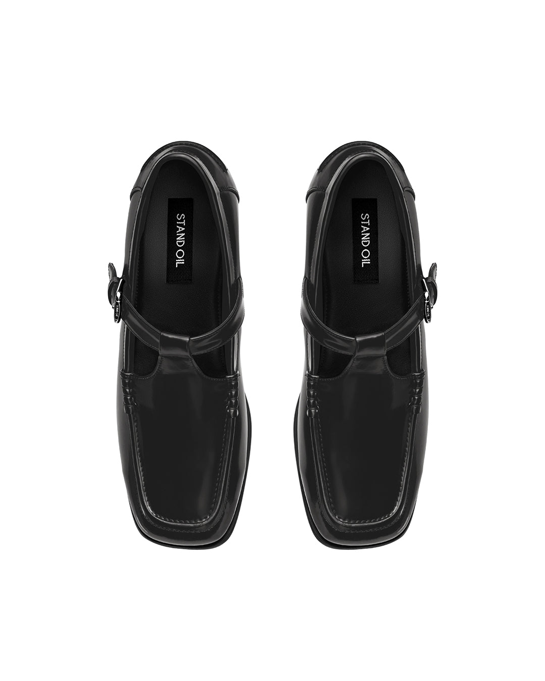 Jane T Strap Loafer ・ ジェーンティーストラップローファー (ブラック)