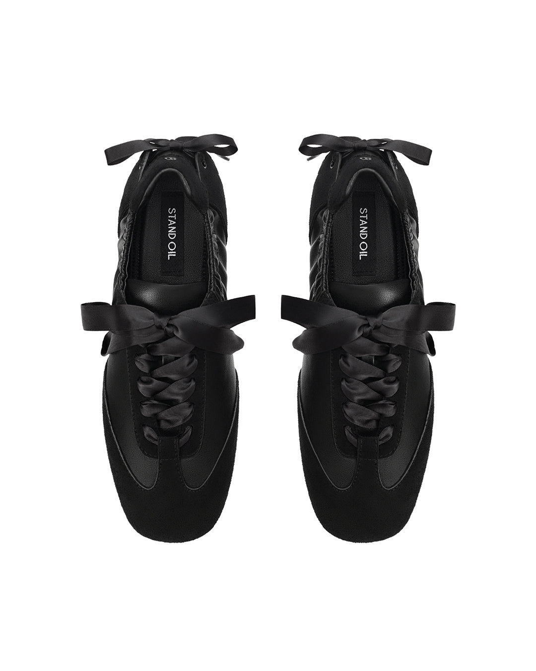 Double Tied Sneakers ・ ダブルタイドスニーカー (ブラック)