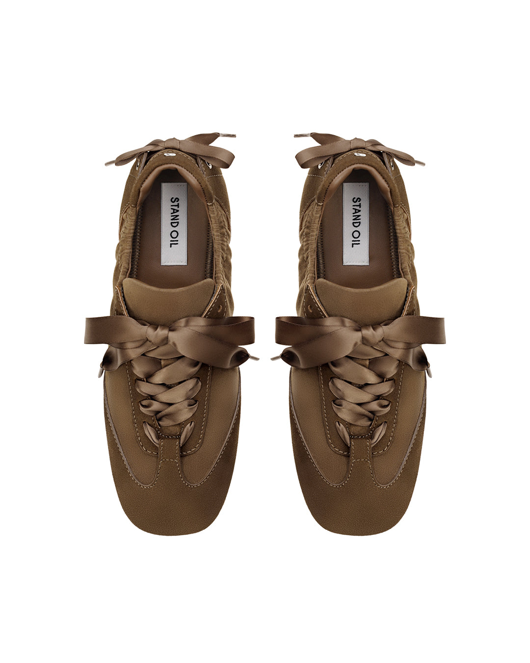 Double Tied Sneakers ・ ダブルタイドスニーカー (キャメル)