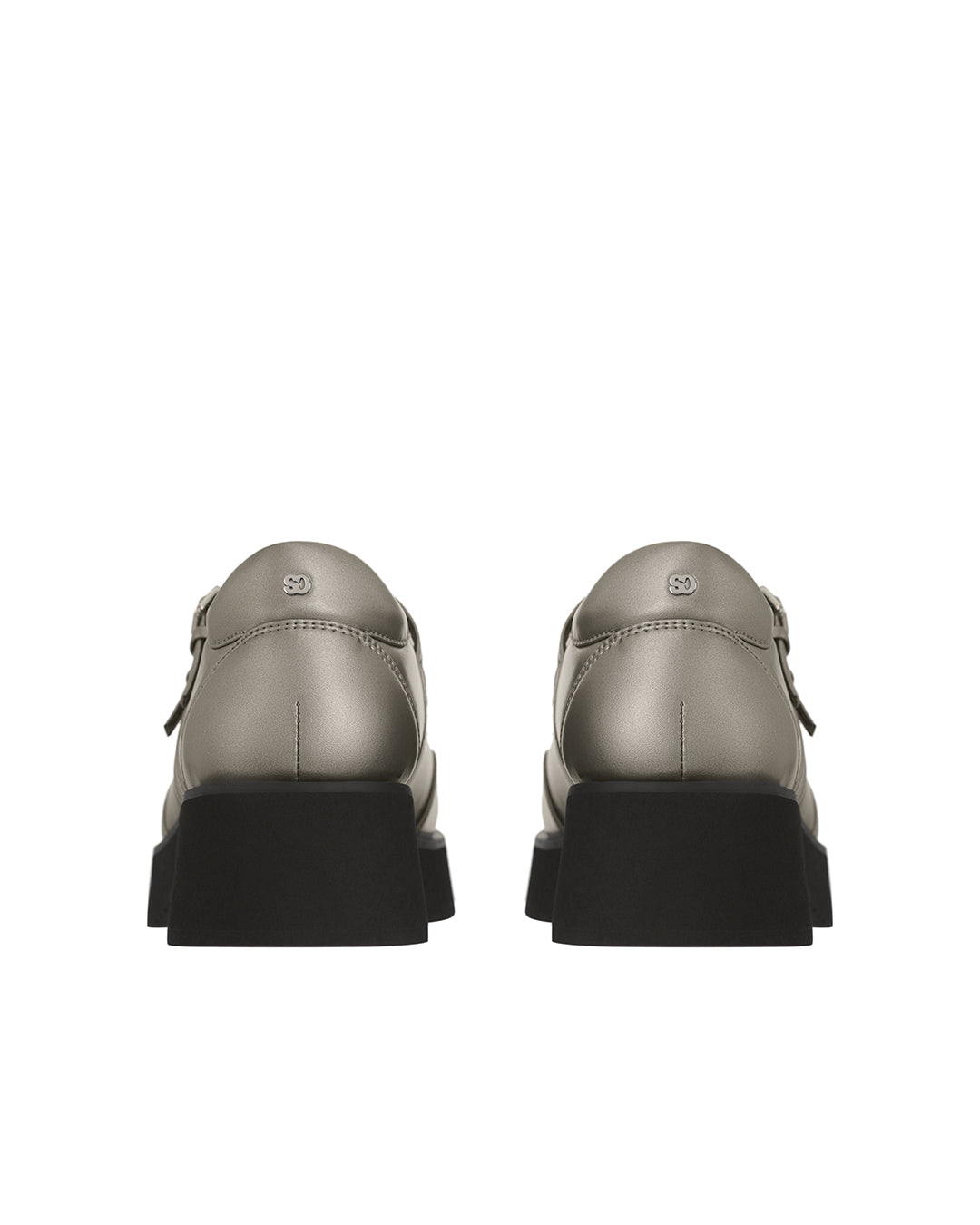 Hatched Platform Mary Jane ・ ヘチッドプラットフォームメリージェーン (メタリックグレー)