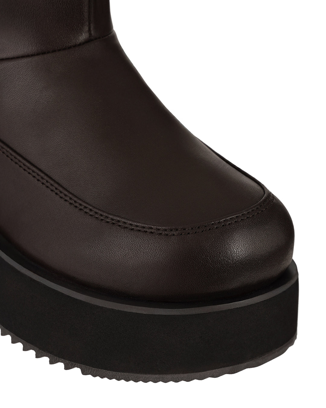 Hatched Winter Short Boots · ヘチッドウィンターショートブーツ (マロン)