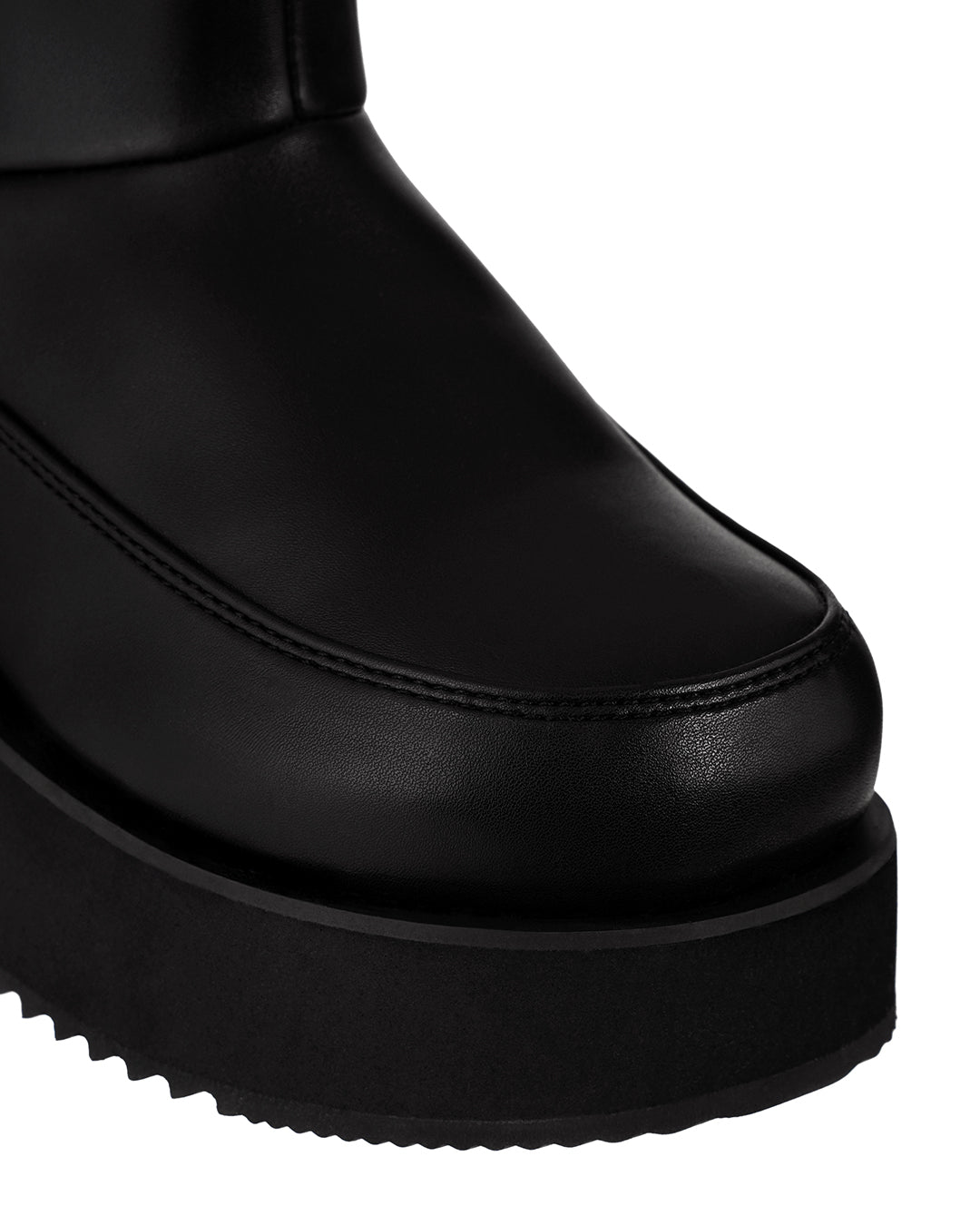 Hatched Winter Short Boots · ヘチッドウィンターショートブーツ (ブラック)