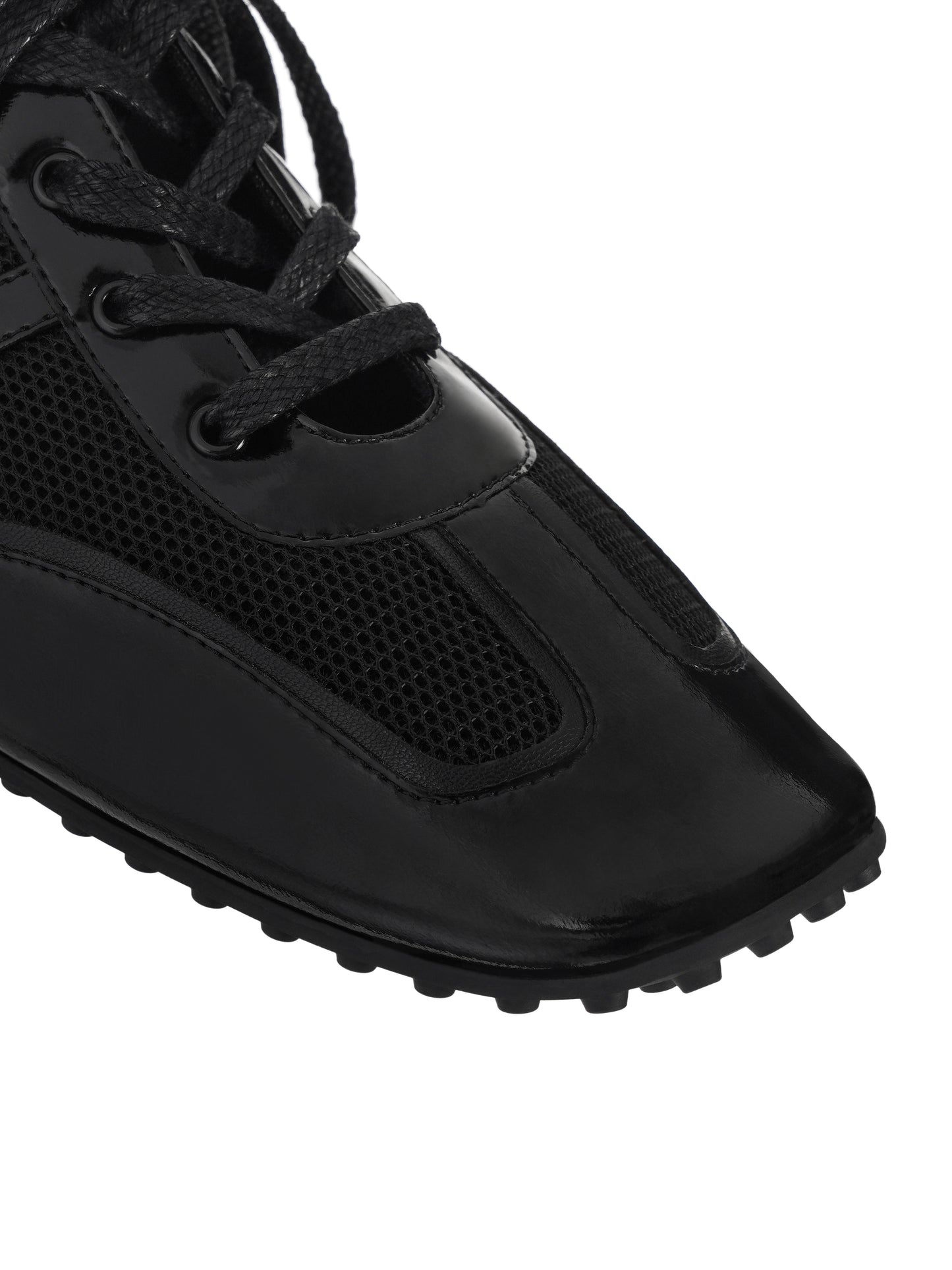 Morrow Square Sneakers · マロウ スクエア スニーカー(ブラック)