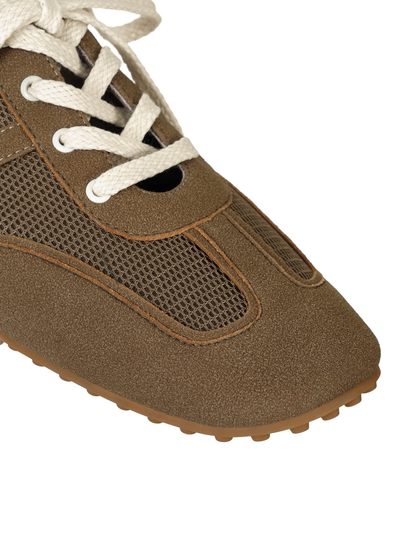 Morrow Square Sneakers · マロウ スクエア スニーカー (ブラウン)
