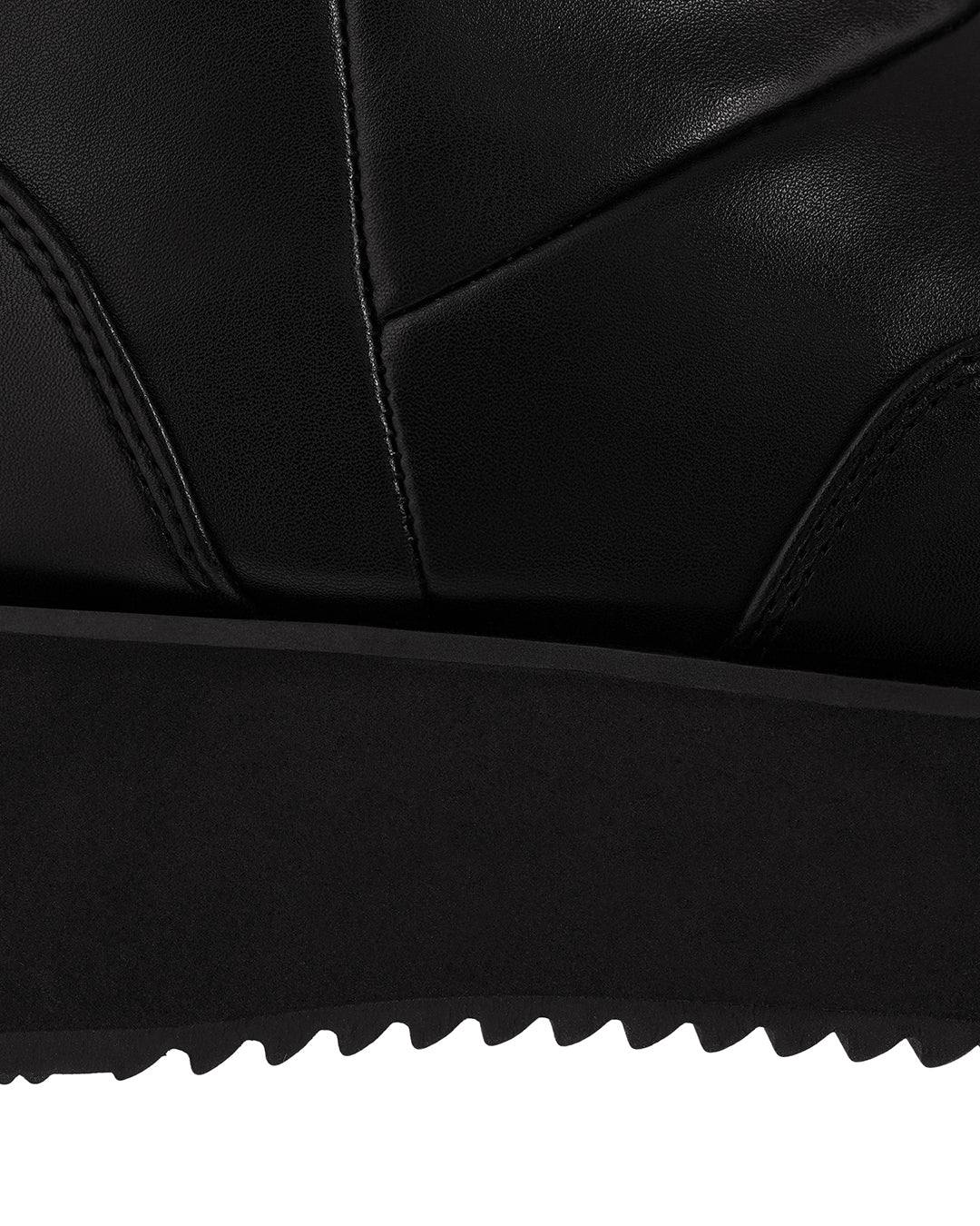 Hatched Winter Short Boots · ヘチッドウィンターショートブーツ (ブラック)