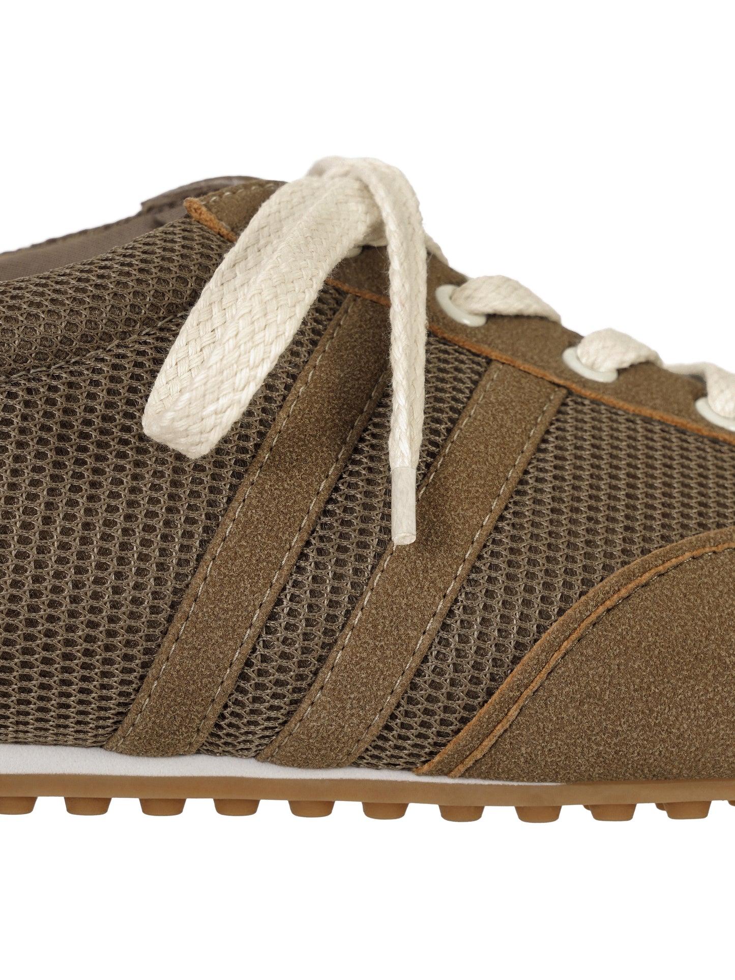 Morrow Square Sneakers · マロウ スクエア スニーカー (ブラウン)