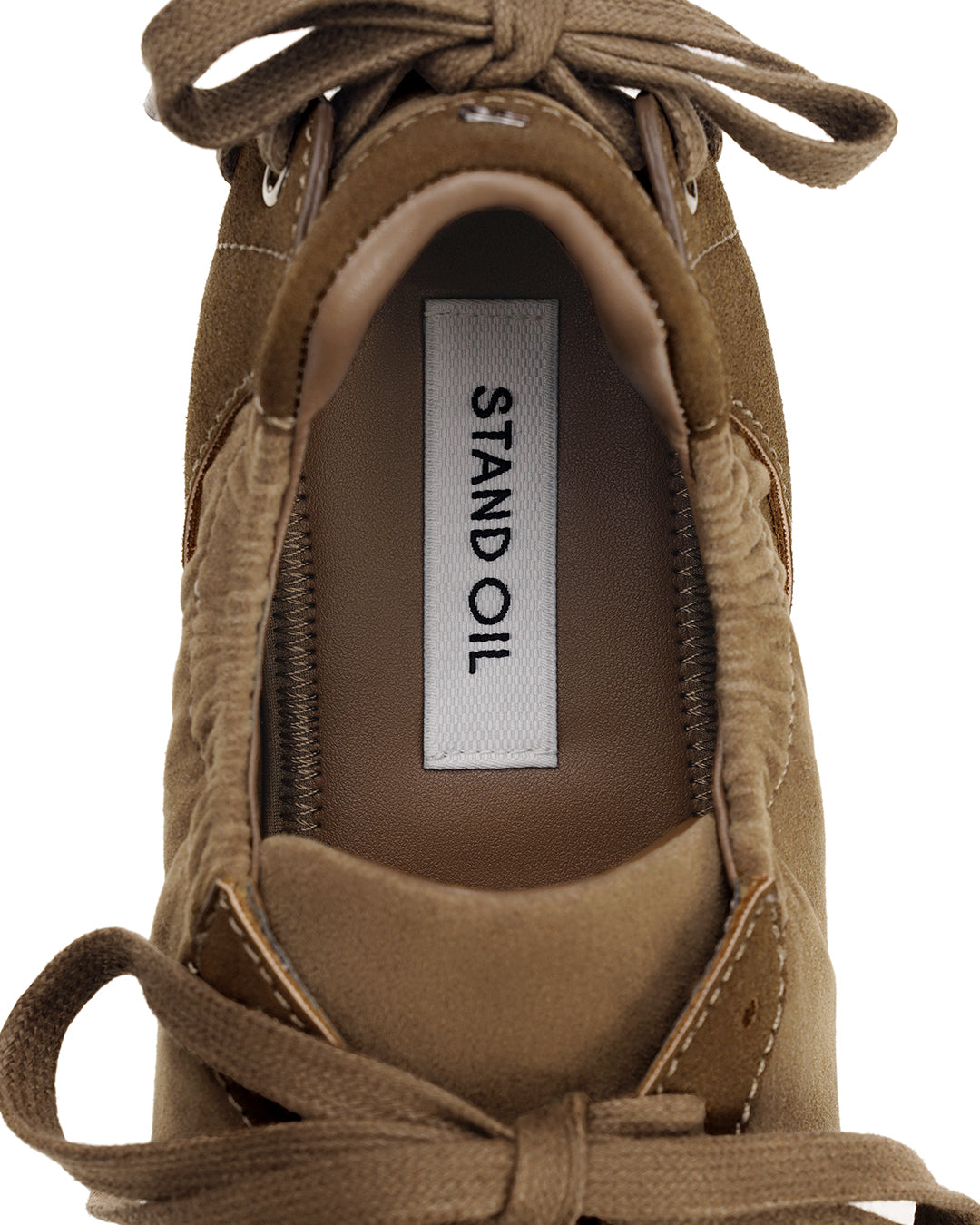 Double Tied Sneakers ・ ダブルタイドスニーカー (キャメル)