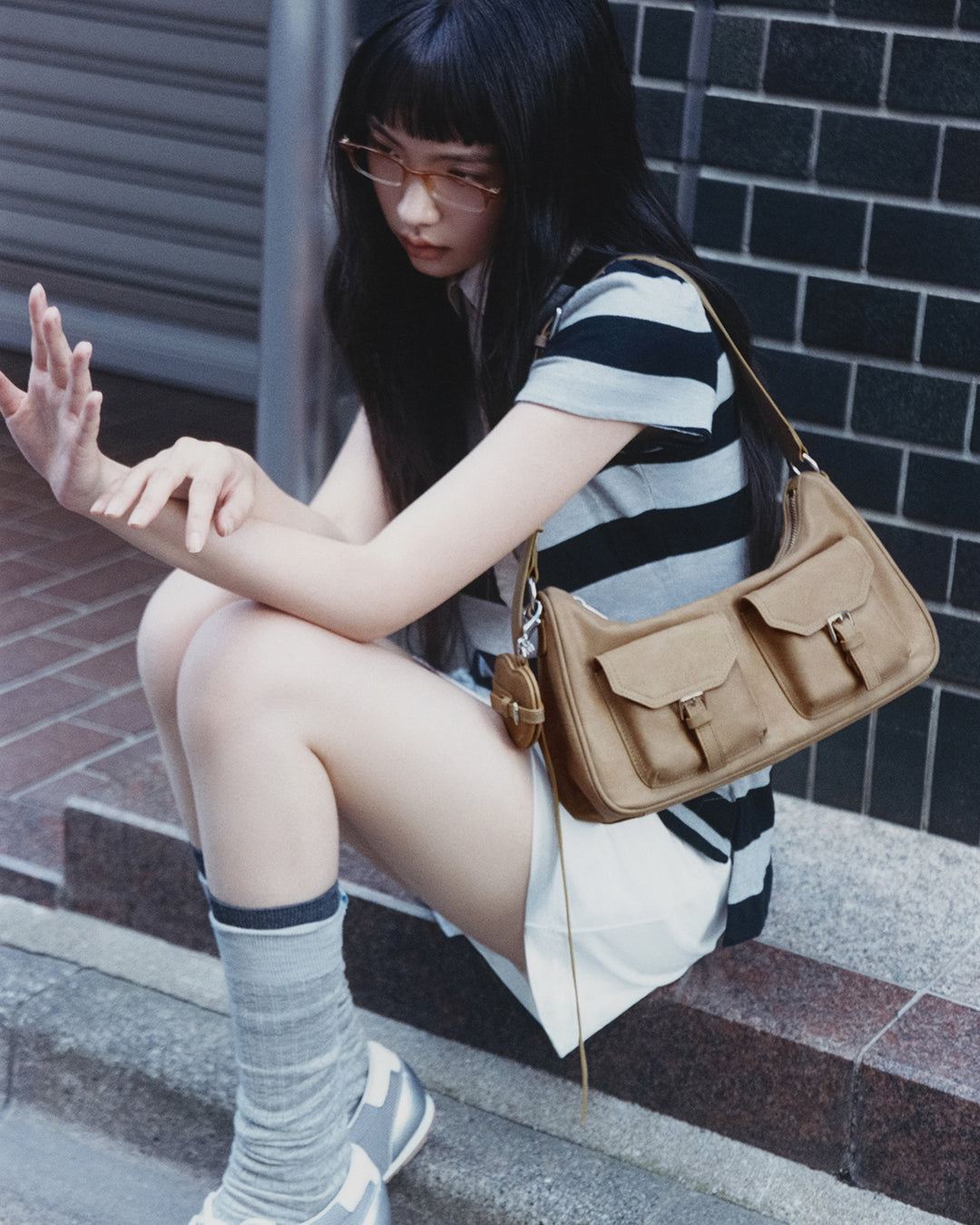 [Exclusive] Joey Bag Mini · ジョイバッグミニ (キャメル)