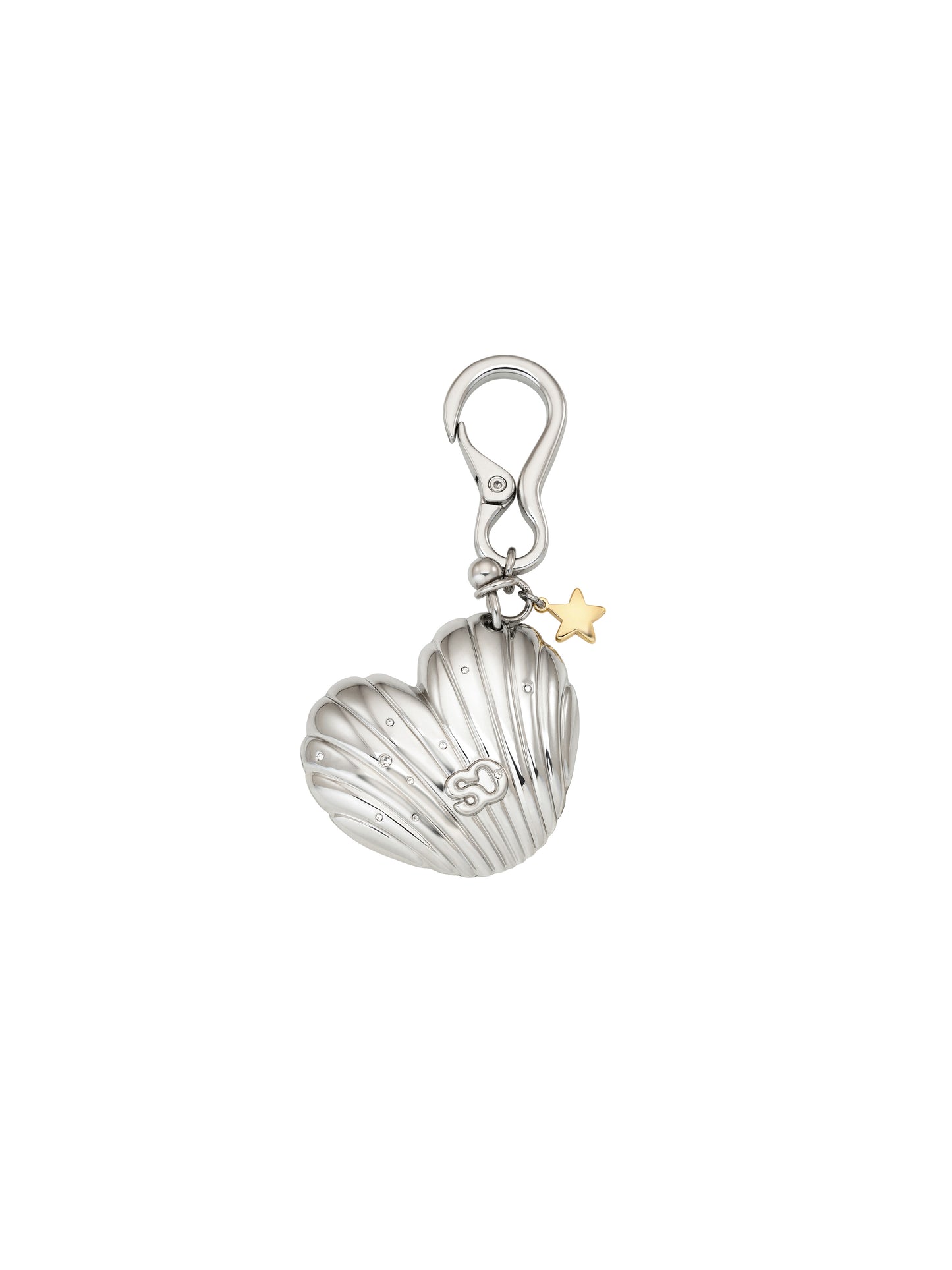 Heart Shell Keyring · ハートシェルキーリング（シルバー）