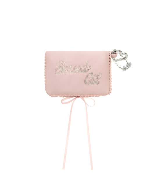 Memory Fluffy Keyring ・ メモリーフラッフィーキーリング (ピンク)