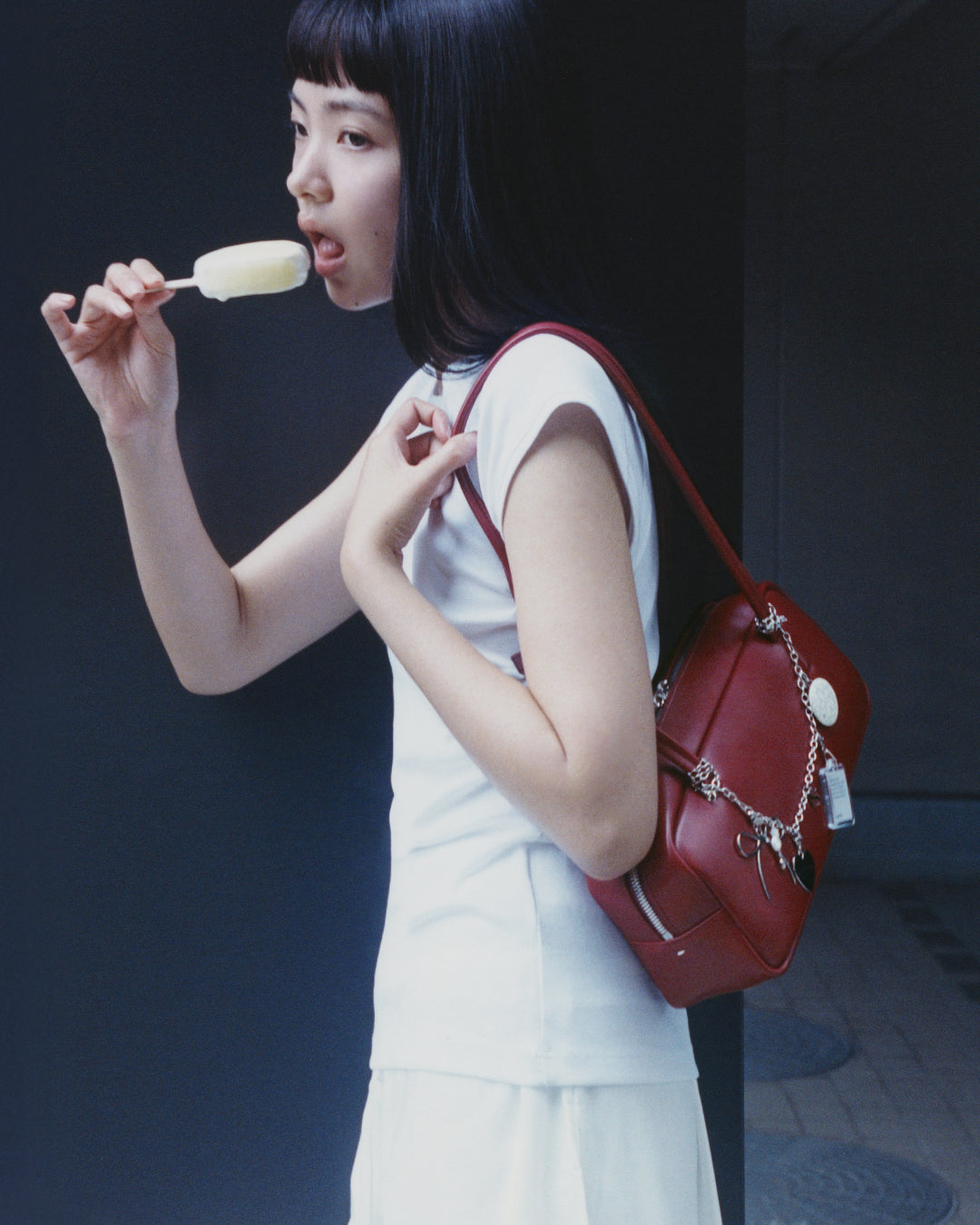 More Baguette Bag · モアバゲットバッグ (レッドワイン)