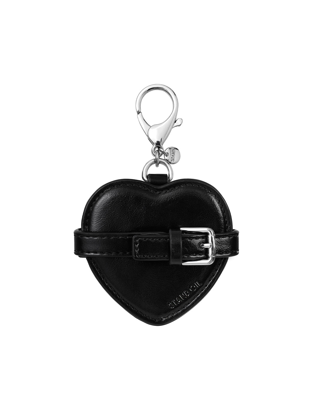 Belted Mirror Keyring · ベルテッドミラーキーリング (ブラック)