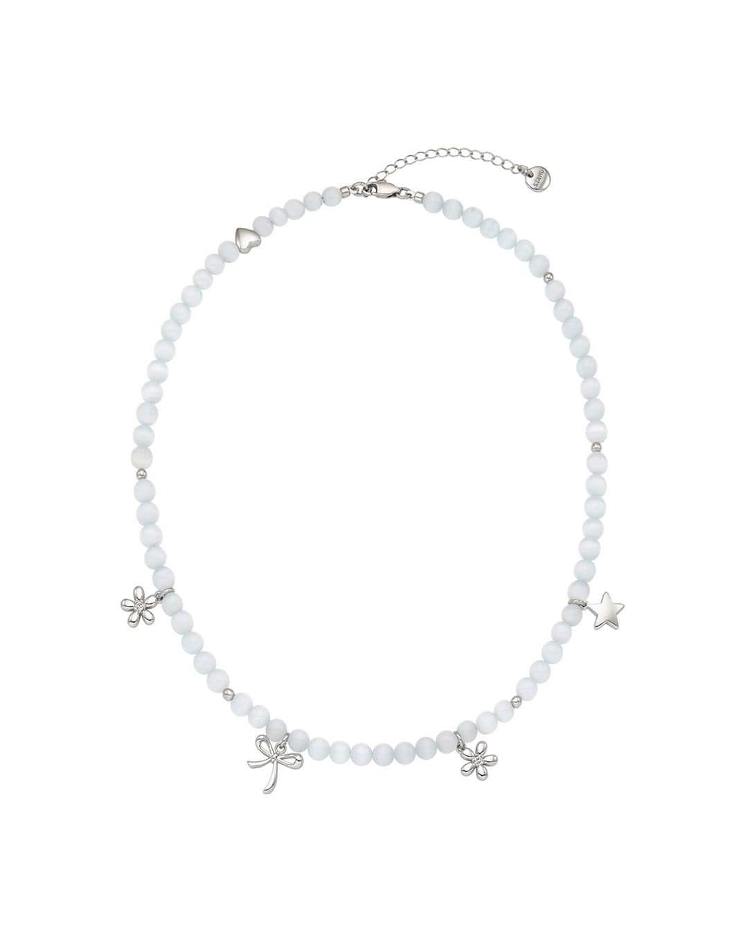 Dear Memorry Necklace · ディアメモリーネックレス (ペールグレー)