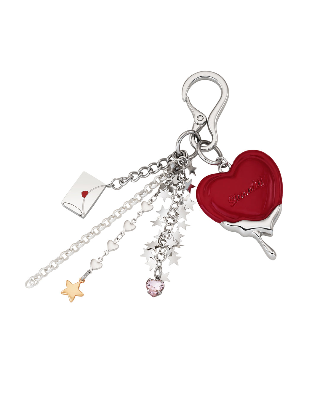 [Japan Exclusive] Melting Heart Keyring · メルティングハートキーリング(シルバー)