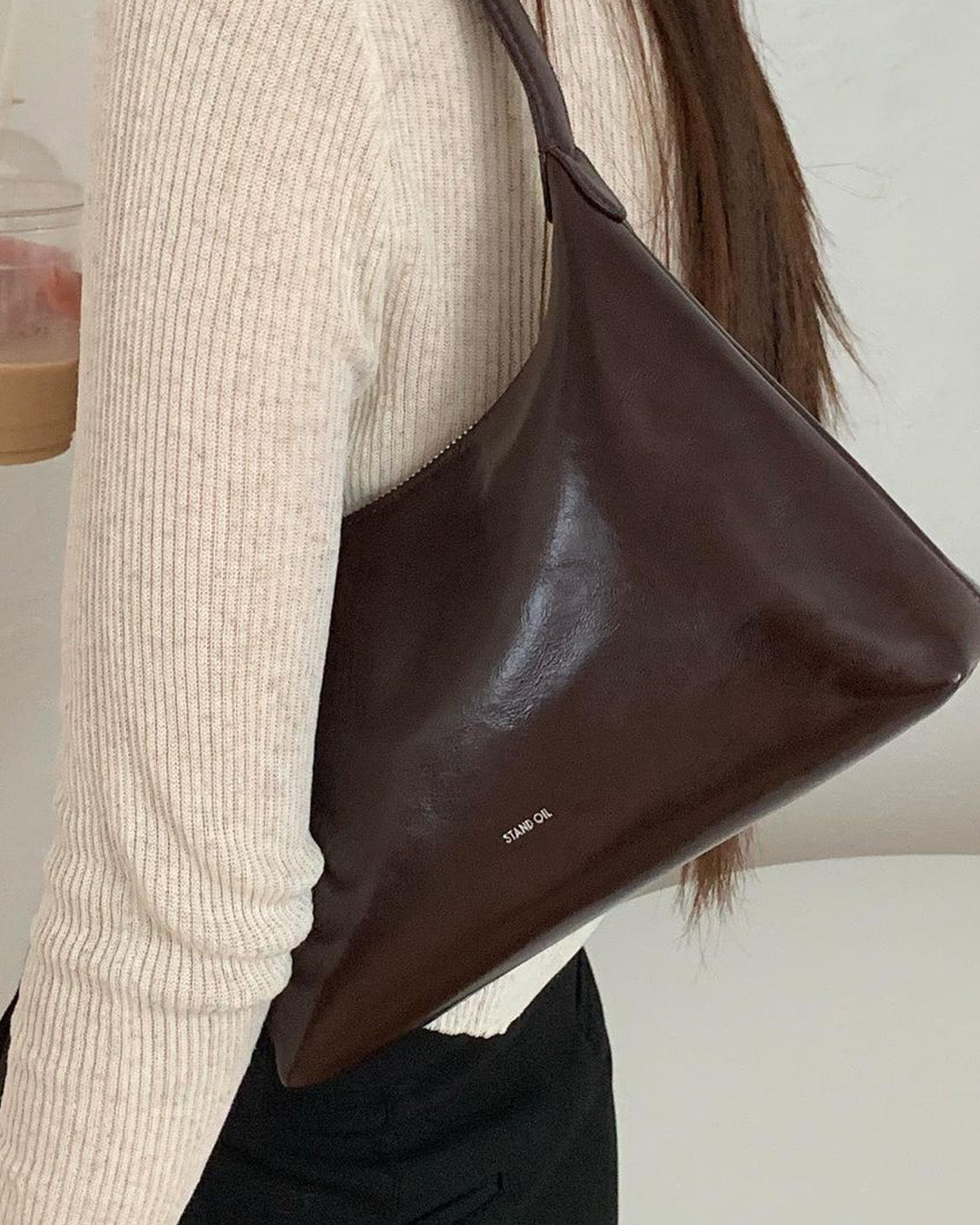 STAND OIL Plump bag ブルー バッグ STAND OIL＞ PLUMP バッグ