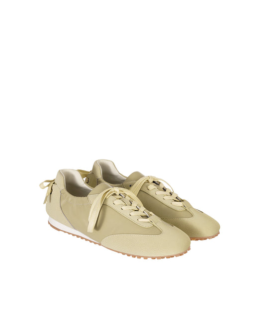 Double Tied Sneakers ・ ダブルタイドスニーカー (バター)