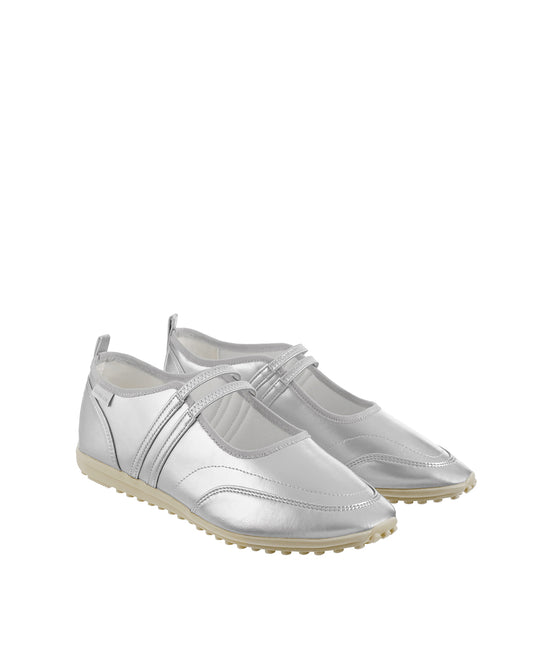 Strap Mary Jane Sneakers · ストラップ メリージェーン スニーカー（シルバー）