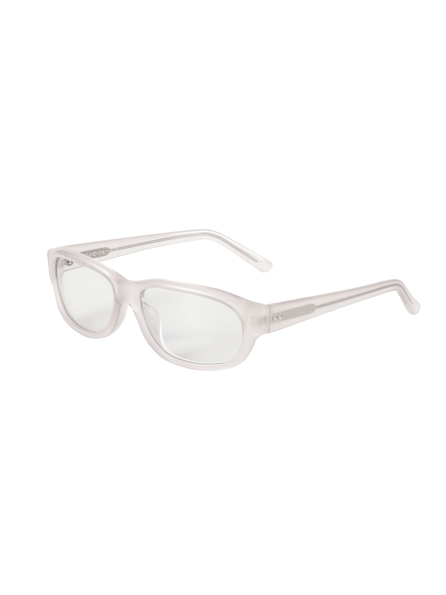 Curved Glow Sunglasses · カーブグローサングラス（クリーム）