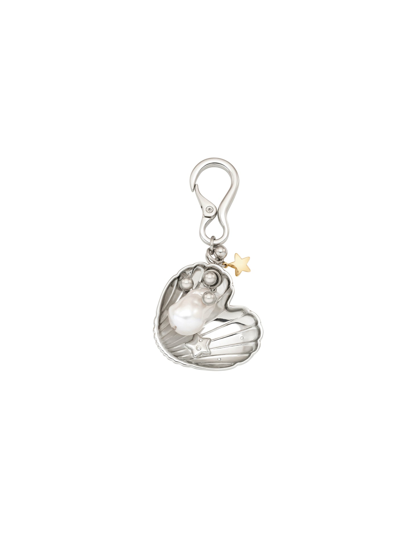Heart Shell Keyring · ハートシェルキーリング（シルバー）