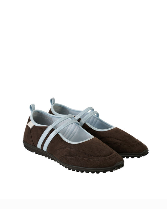 Strap Mary Jane Sneakers · ストラップ メリージェーン スニーカー（マロンコンビ）