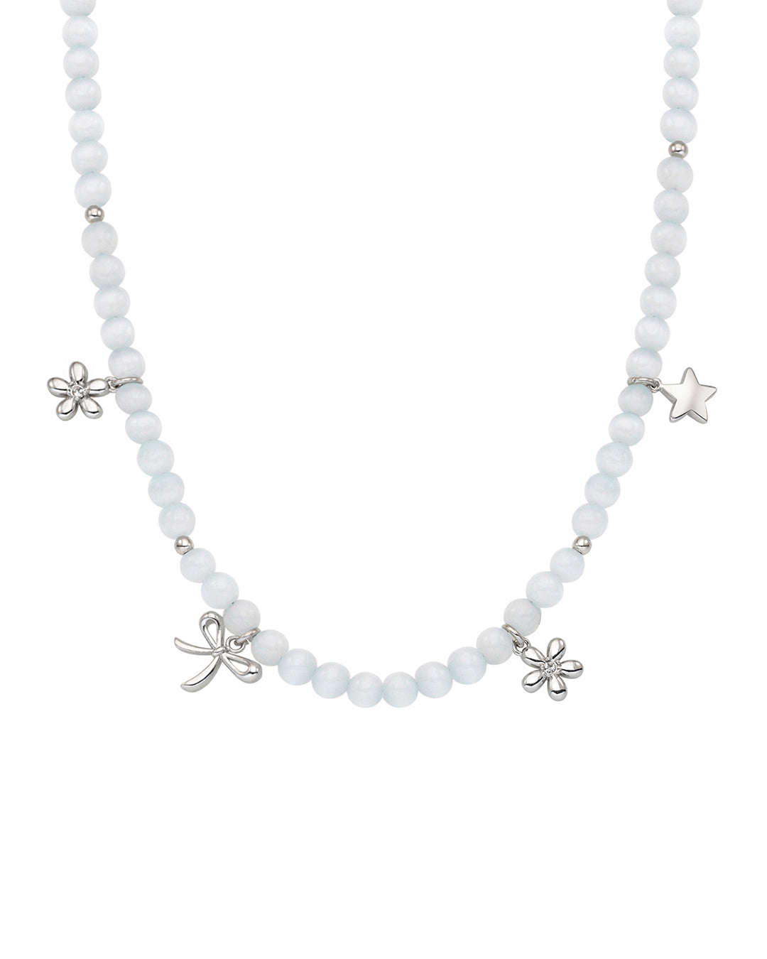 Dear Memorry Necklace · ディアメモリーネックレス (ペールグレー)