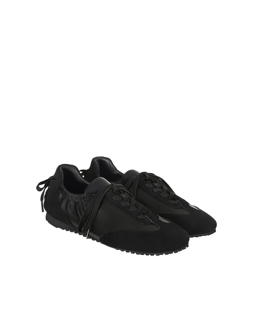 Double Tied Sneakers ・ ダブルタイドスニーカー (ブラック)
