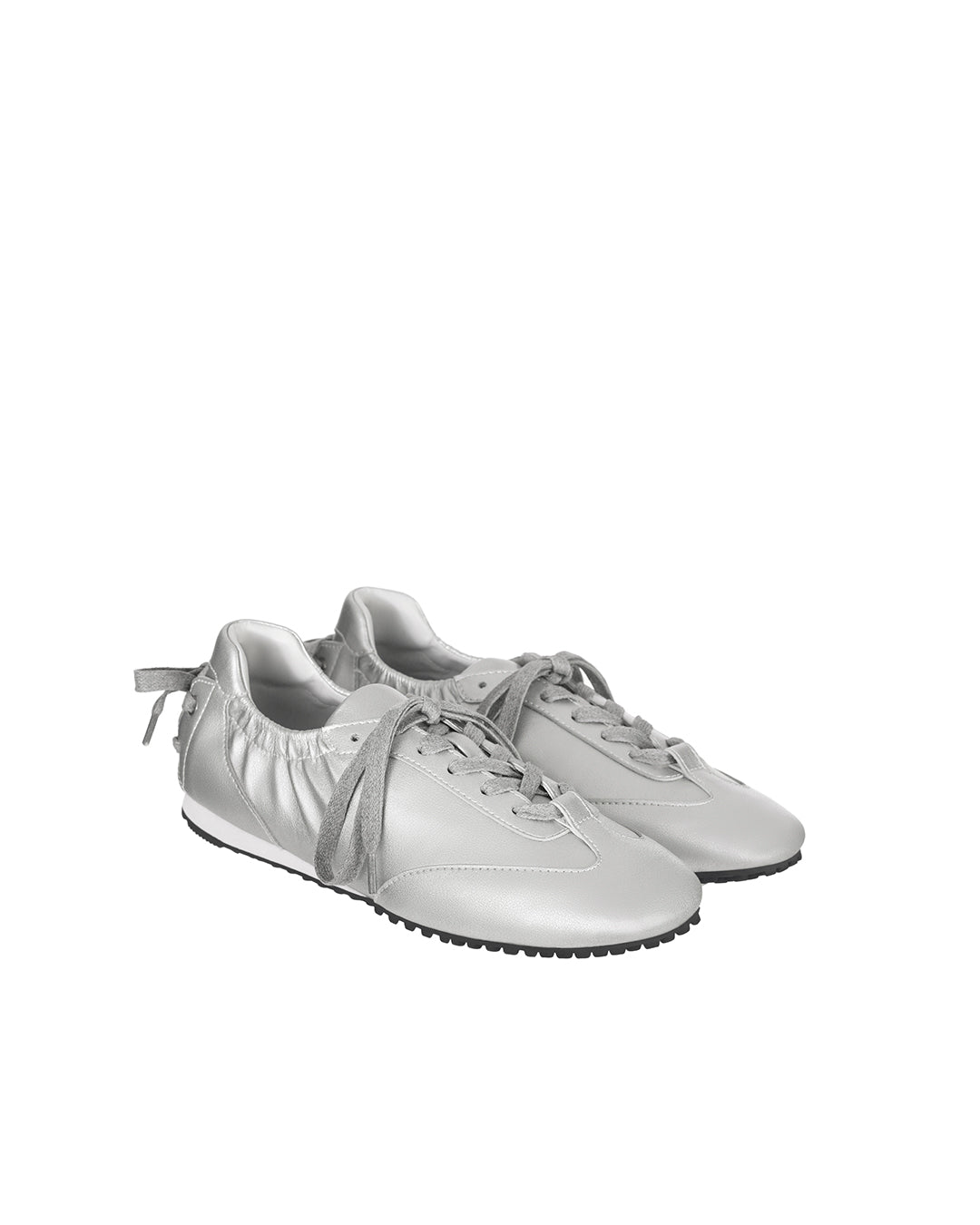Double Tied Sneakers ・ ダブルタイドスニーカー (シルバー)