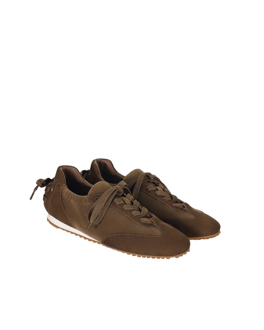 Double Tied Sneakers ・ ダブルタイドスニーカー (キャメル)