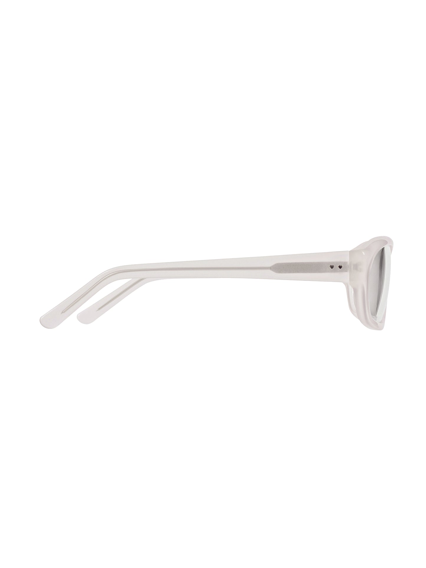 Curved Glow Sunglasses · カーブグローサングラス（クリーム）