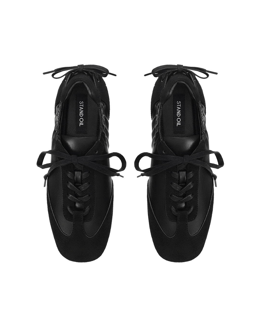 Double Tied Sneakers ・ ダブルタイドスニーカー (ブラック)