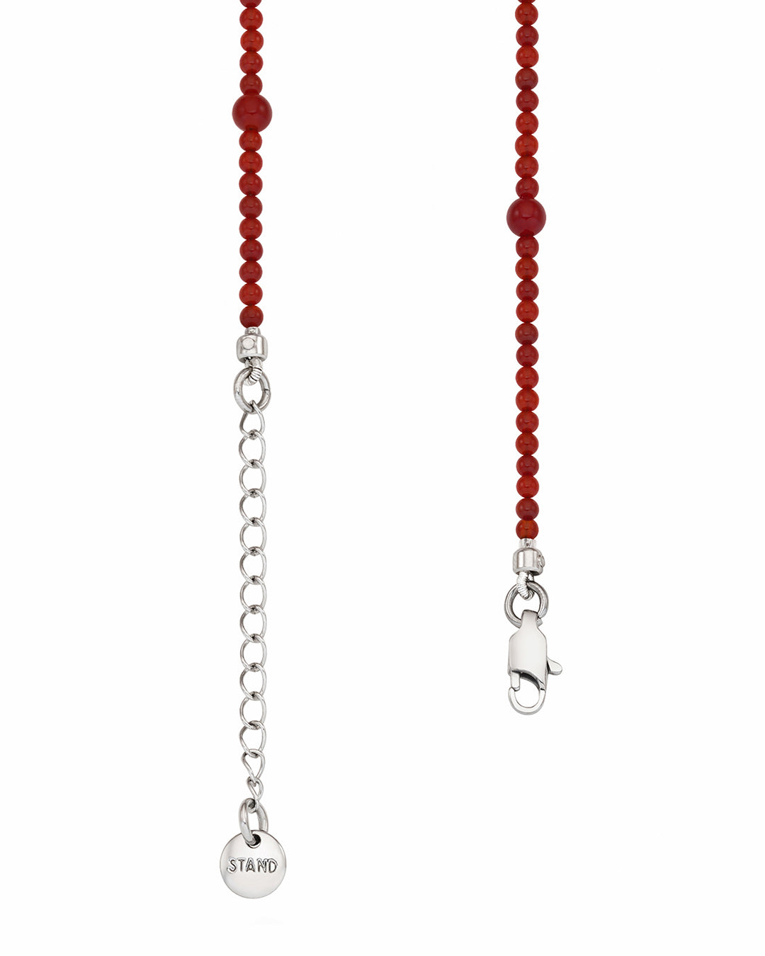 Jamano Pearl Necklace · カーネリアンパールネックレス (レッド)