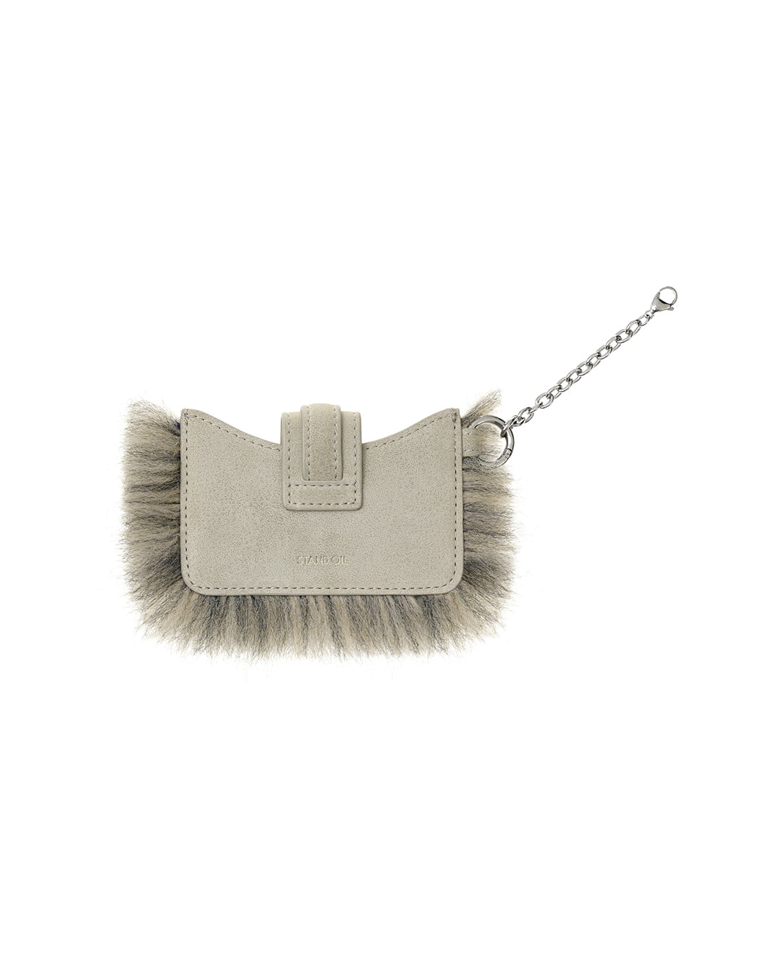 Stud Fur Keyring・スタッドファーキーリング（ベージュ）