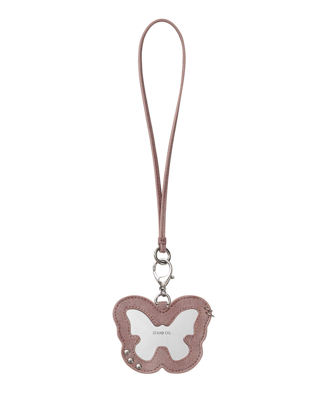 Fleeting Mirror Keyring · フリーティングミラーキーリング (ピンク