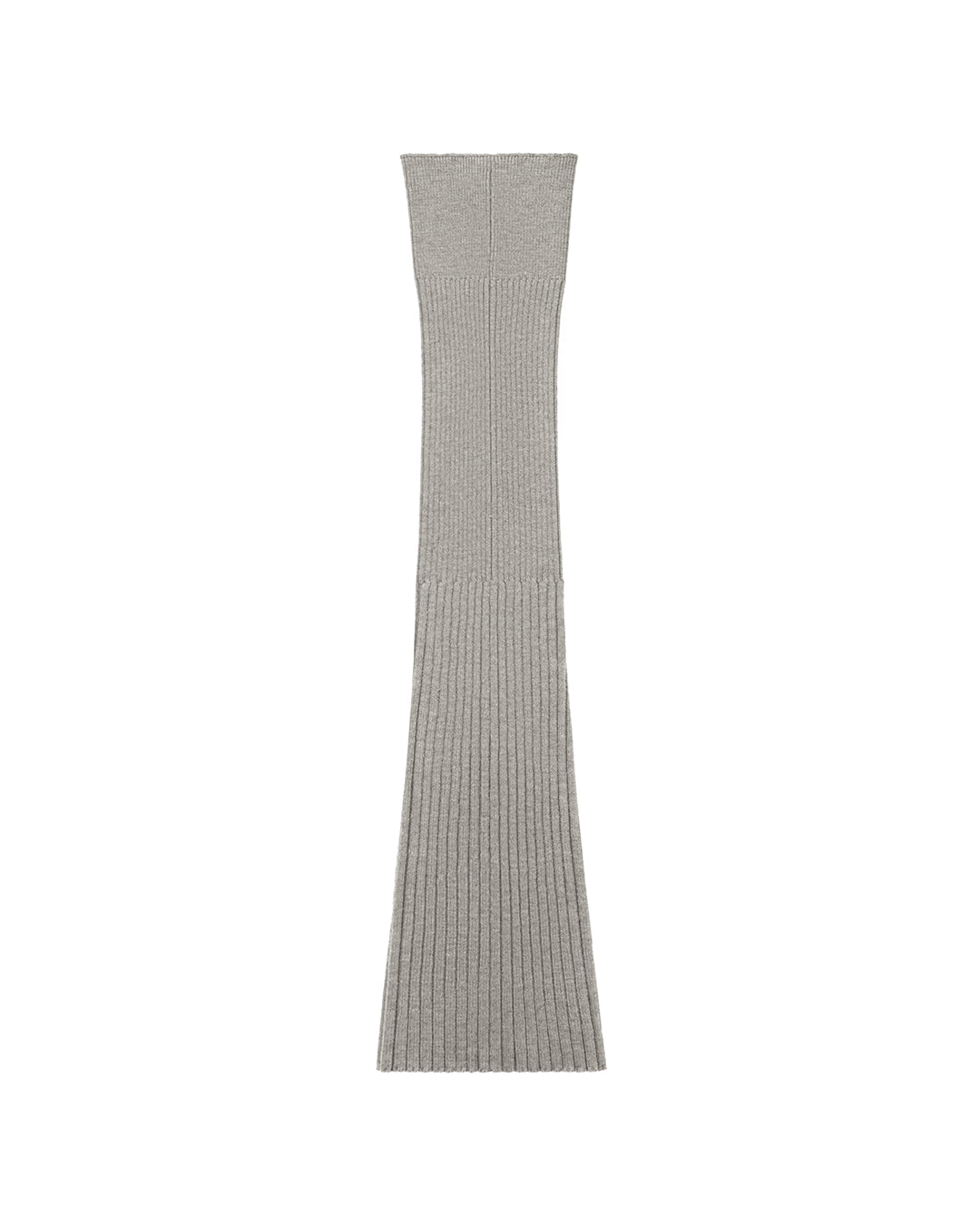 Snap Knit Leg Warmer ・ スナップニットレッグウォーマー (グレー)