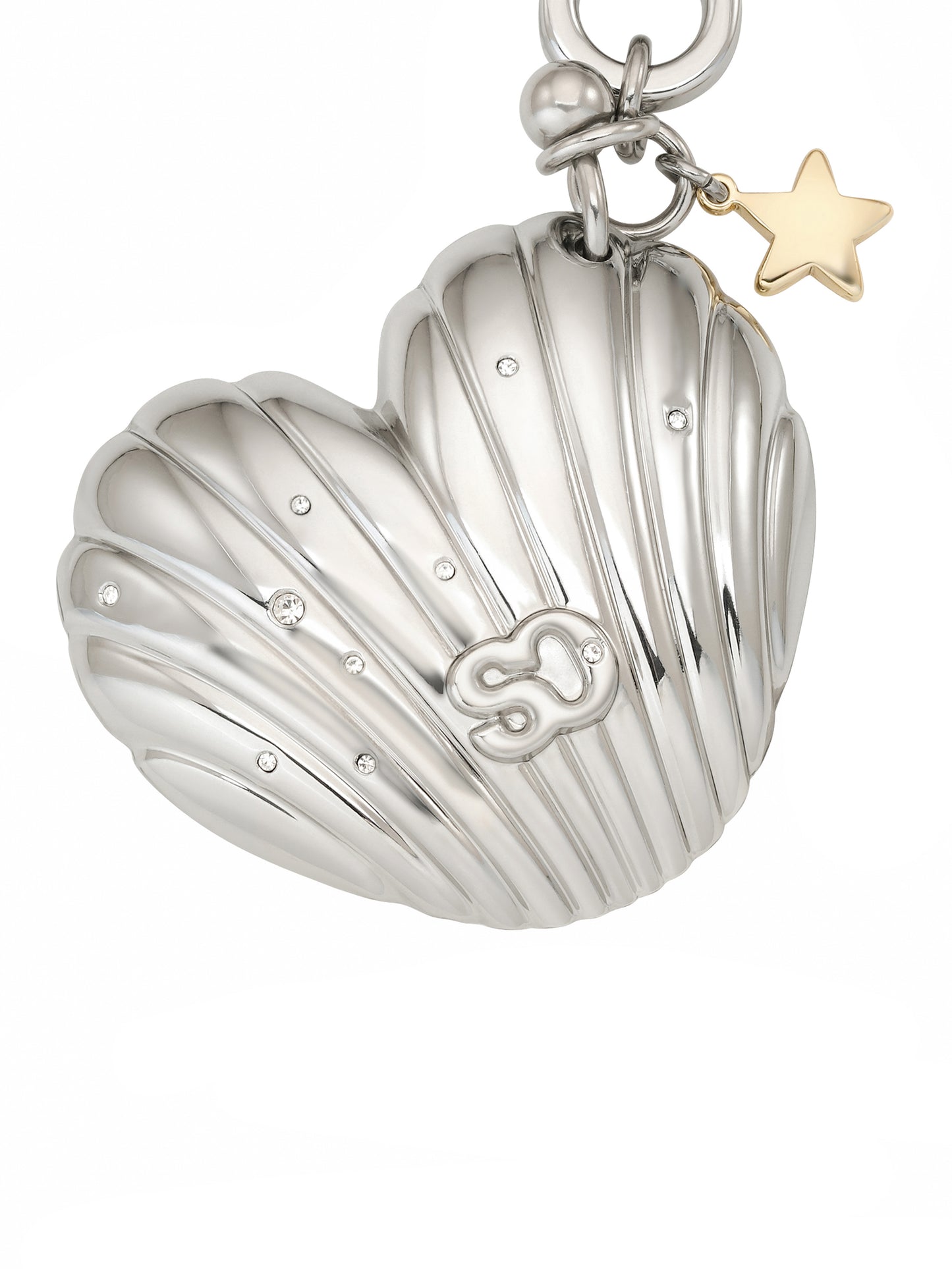 Heart Shell Keyring · ハートシェルキーリング（シルバー）