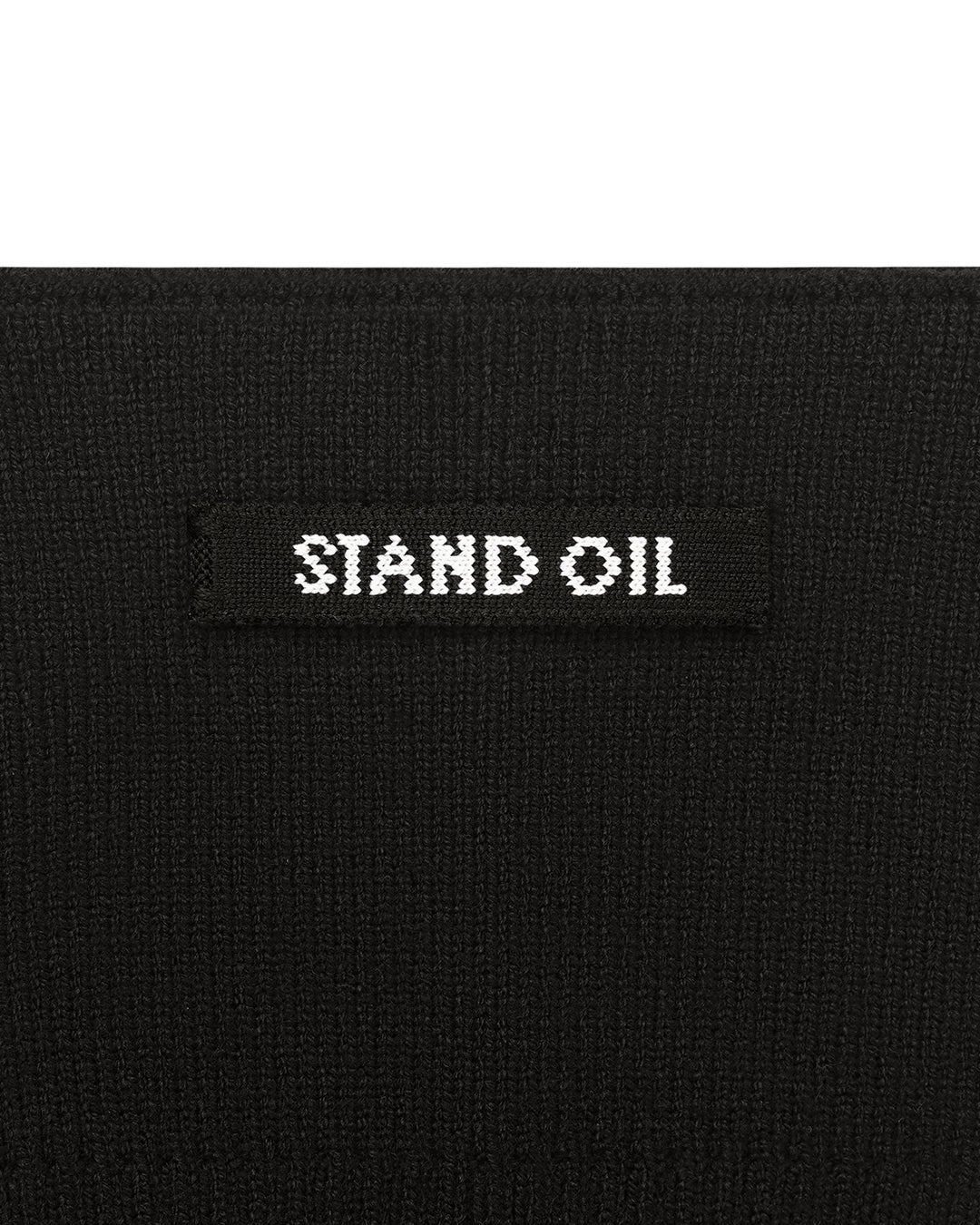 Snap Knit Leg Warmer ・ スナップニットレッグウォーマー (ブラック)