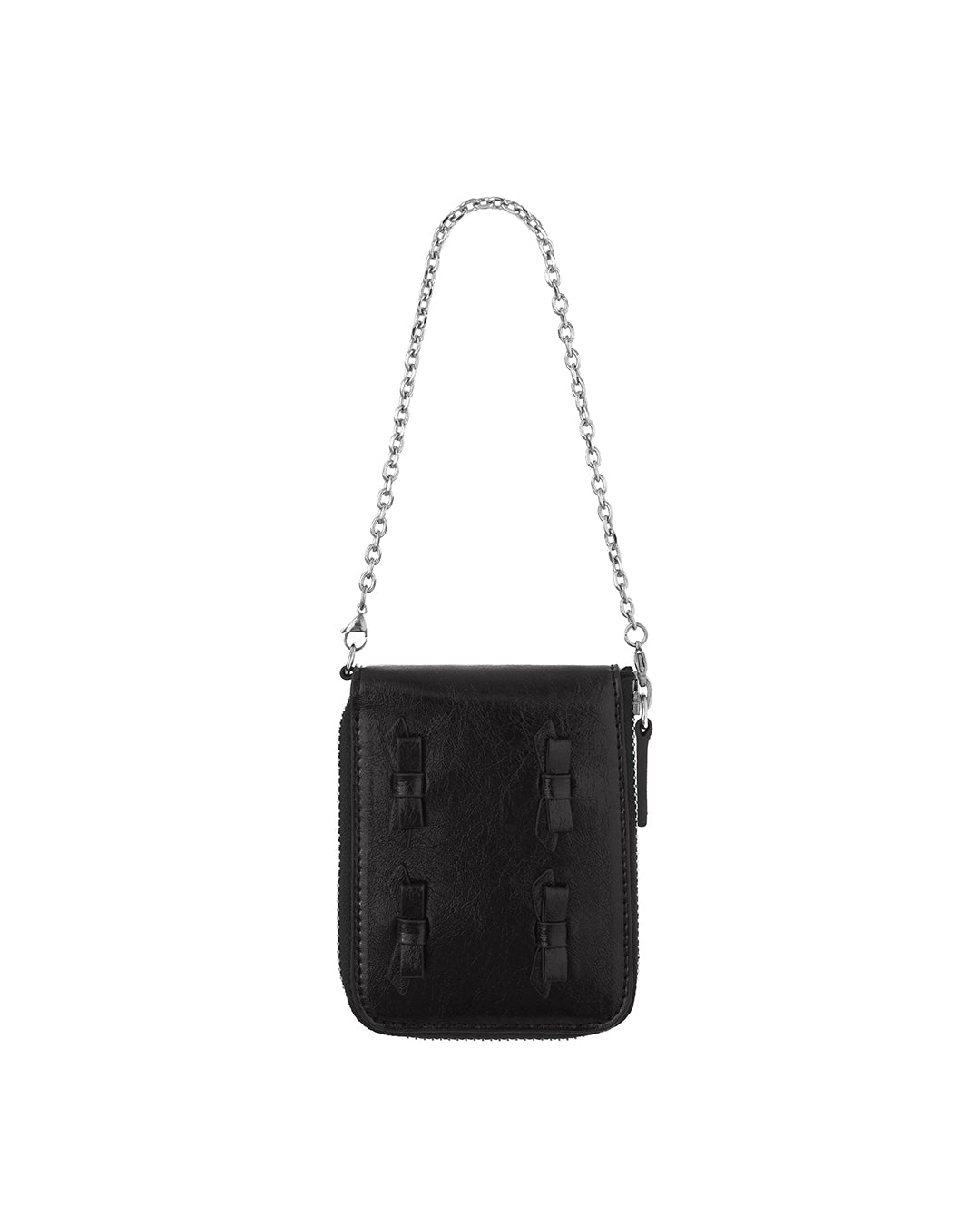 Bow Chain Wallet · ボウチェーンウォレット (ブラック)