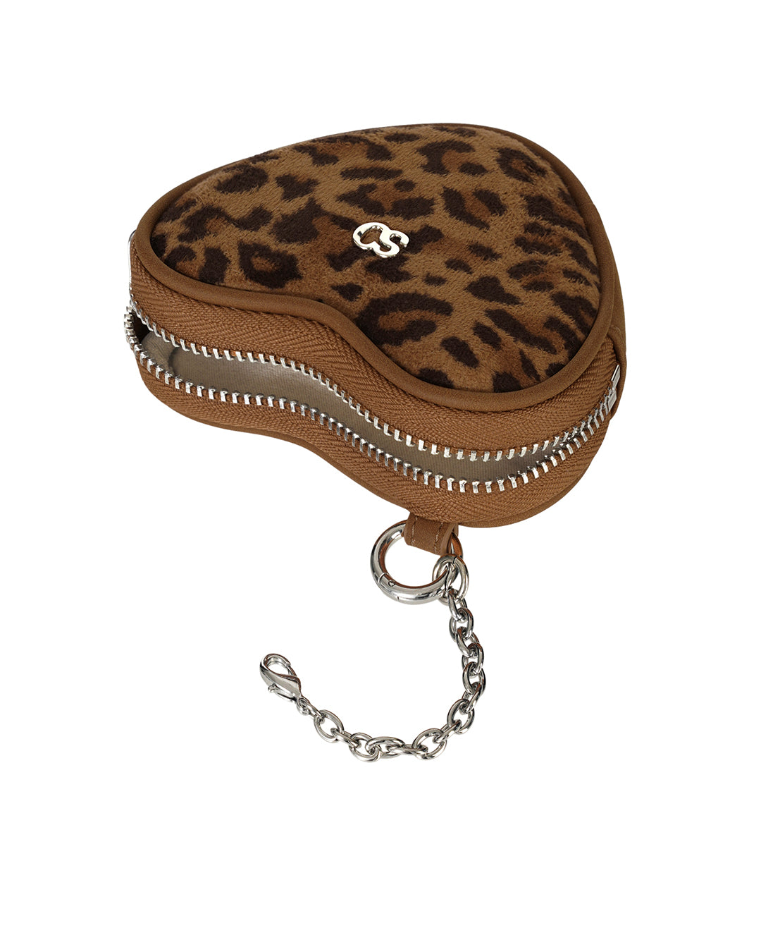 [Japan Exclusive] Heart Pods Keyring · ハートポッドキーリング (レオパード)