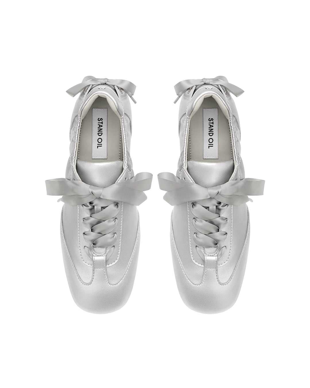 Double Tied Sneakers ・ ダブルタイドスニーカー (シルバー)