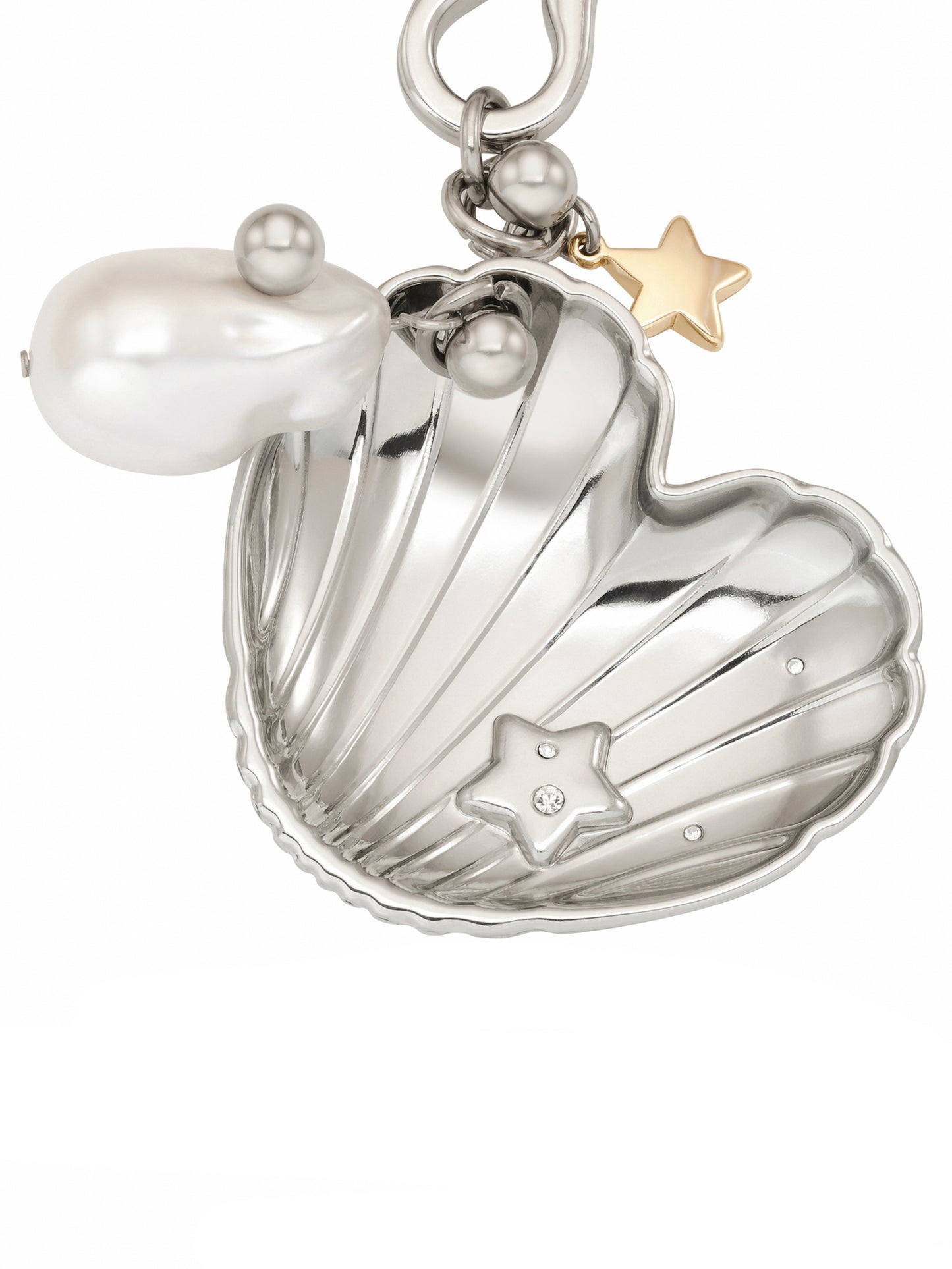 Heart Shell Keyring · ハートシェルキーリング（シルバー）