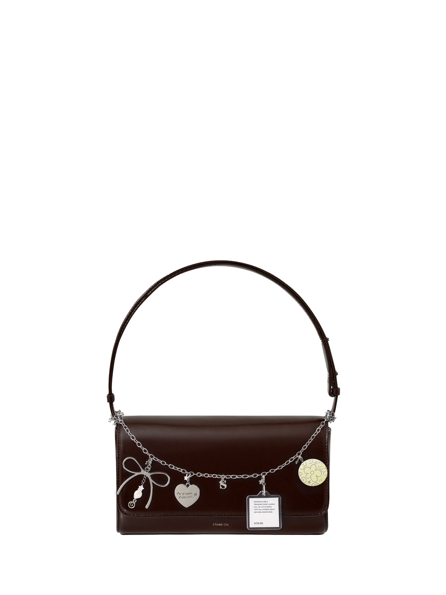 Multi-Charm Chain Keyring・マルチチャームチェーンキーリング（シルバー）
