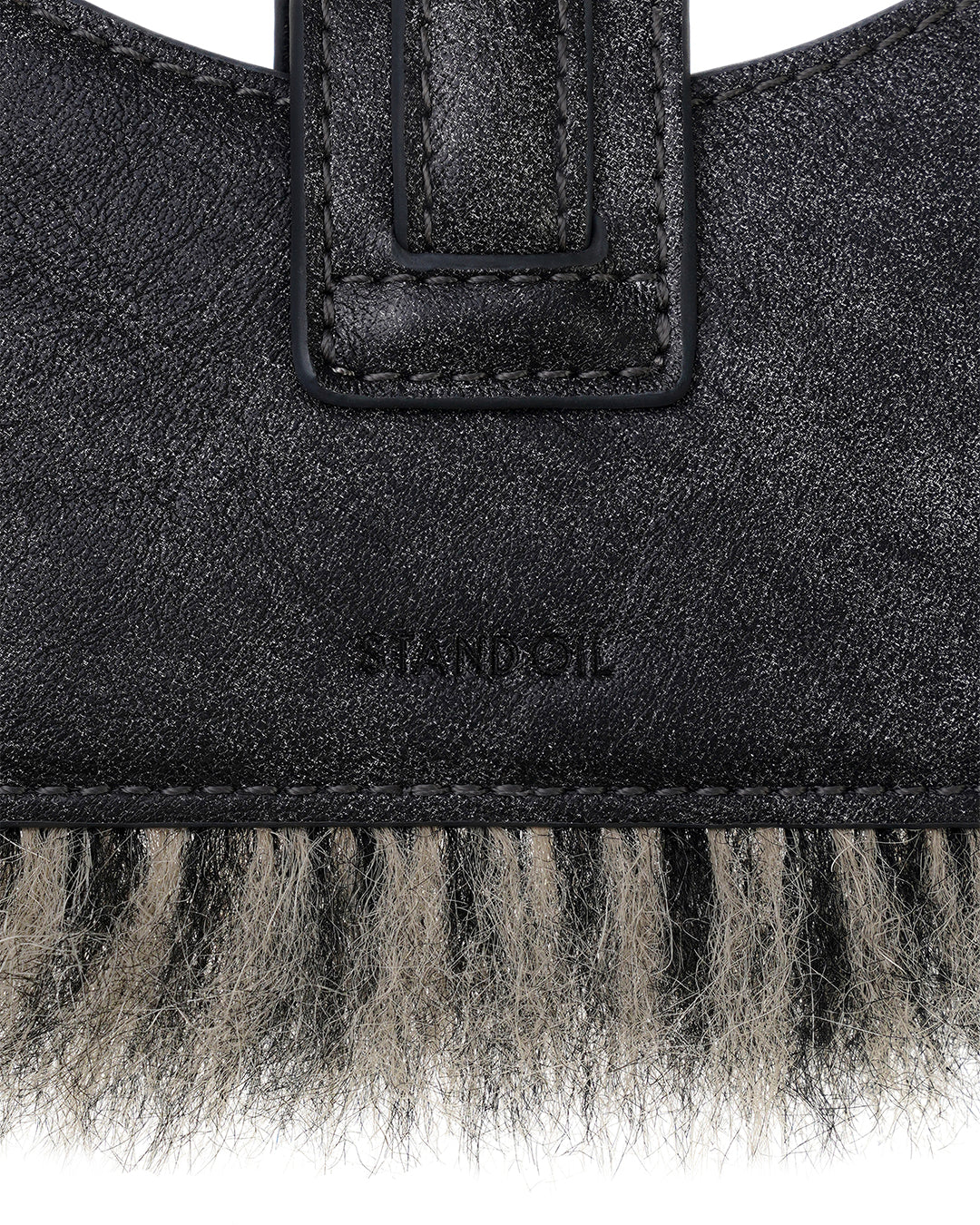 Stud Fur Keyring・スタッドファーキーリング（ダークグレー）
